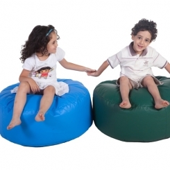 פוף טף עגול שמשונית