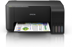 מדפסת הזרקת דיו משולבת Epson EcoTank L3110