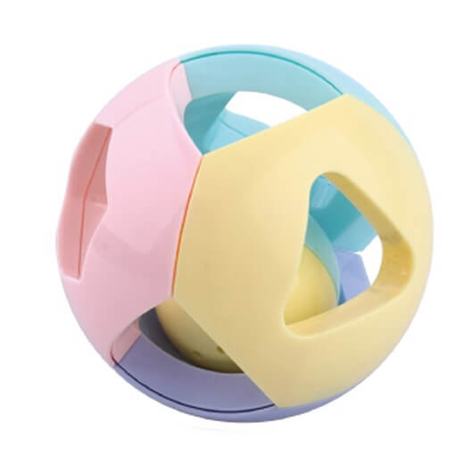 רעשן כדור - Baby Rattles Ball ורוד צבעוני