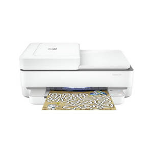 מדפסת הזרקת דיו אלחוטית משולבת דגם DeskJet Plus Ink Advantage 6475 HP