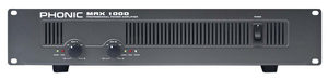 מגבר הספק מדגם Phonic Max 1000 