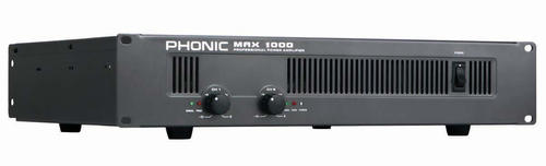 מגבר הספק מדגם Phonic Max 1000 