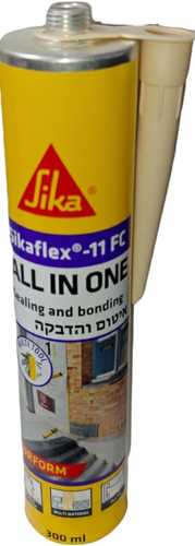 סיקה סיקפלקס 11FC רב שימושי לאיטום והדבקה SIKA קרם