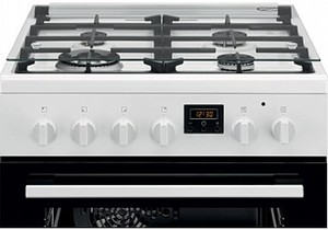 ‏תנור משולב כיריים Electrolux LKK620200W אלקטרולוקס