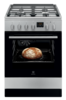 ‏תנור משולב כיריים Electrolux LKK620200W אלקטרולוקס
