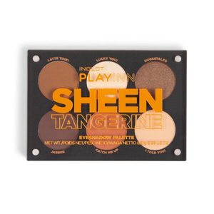 INGLOT PLAYINN Sheen Tangerine Eye Shadow Palette פלטה צלליות אינגלוט