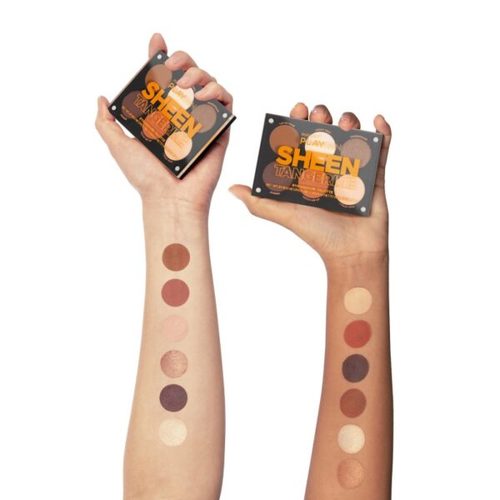 INGLOT PLAYINN Sheen Tangerine Eye Shadow Palette פלטה צלליות אינגלוט