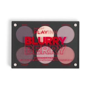 פלטת צלליות אינגלוט INGLOT PLAYINN Blurry Berry Eye Shadow Palette