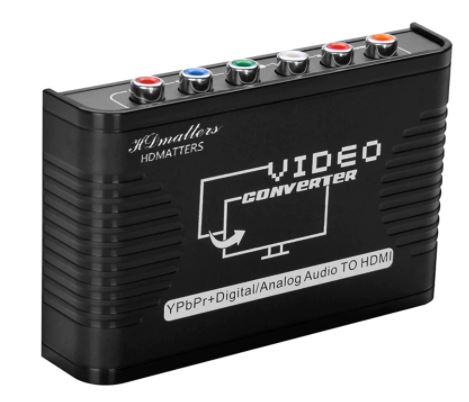 5 RCA ל HDMI מתאם ממיר HDMI ל 5 RCA מעביר מחיבור HDMI לחיבור AV 