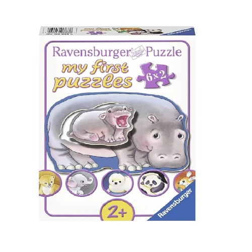 פאזל ראשון שלי בעלי חיים וגוריהם