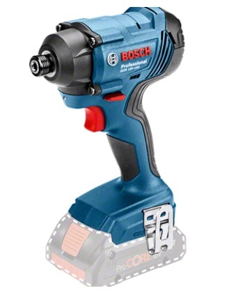 גוף מברגה/אימפקט נטענת BOSCH GDR 180-LI 