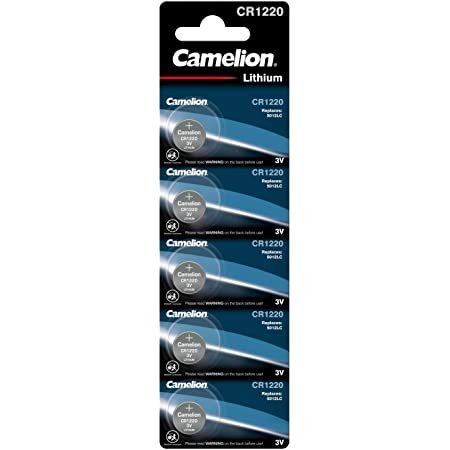 5 סוללות Camelion Lithium CR1220