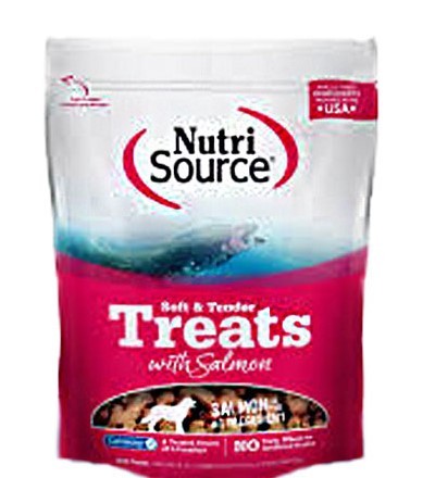 נוטרי סורס Nutri Source חטיף רך לכלבים על בסיס סלמון 170 גרם
