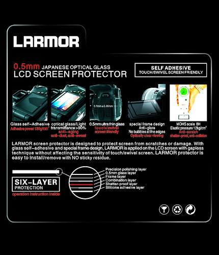 LARMOR screen protector FOR Canon G15