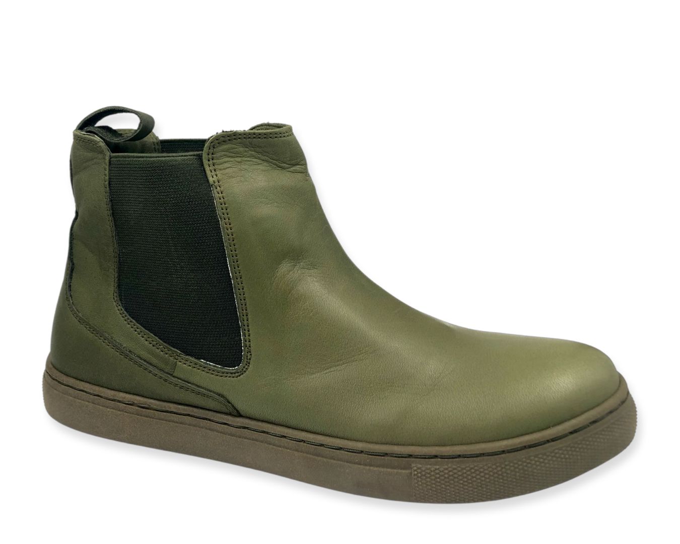 Free Foot נעלי עור לאישה בצבע ירוק מידות 36-41