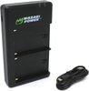 מטען כפול לסוללות Wasabi Power NP-F330/550/960/970/FM50