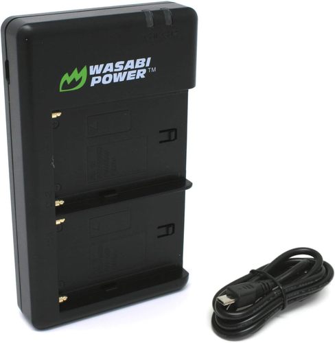 מטען כפול לסוללות Wasabi Power NP-F330/550/960/970/FM50