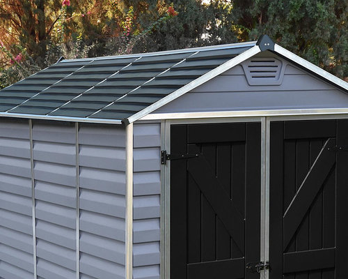 מחסן גינה Skylight אפור דקו 1.9x1.5 מק