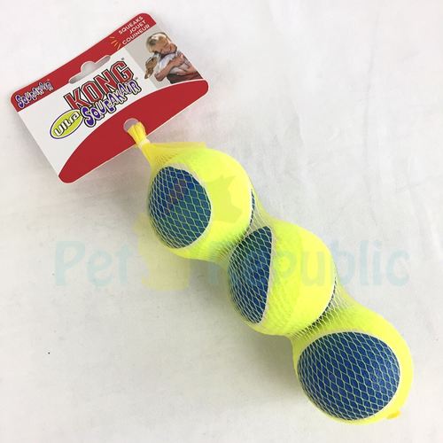 קונג אולטרה סקוויקר טניס Kong Squeakair מארז שלישיה