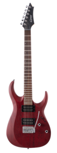 גיטרה חשמלית Cort X100 Open Pore Black Cherry H,H
