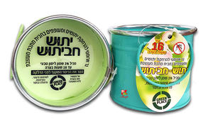 חביתוש - נר דוחה יתושים - מגש 12 יחידות גריין פלייס