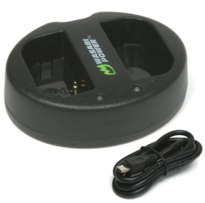 מטען USB כפול Wasabi Power LCH-DC-BLF19