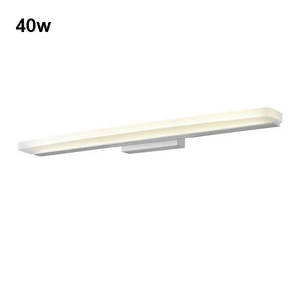 קיר אקריל מאורך טמפה 40W לבן / שחור CCT