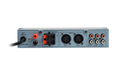 מגבר קומפקטי מבית AST דגם AMP-36