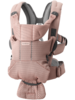 מנשא תינוק Baby Bjorn Move עם ריפוד 3D MESH בד מש בצבע ורוד Dusty pink