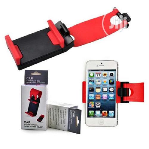 car steering wheel phone socket holder