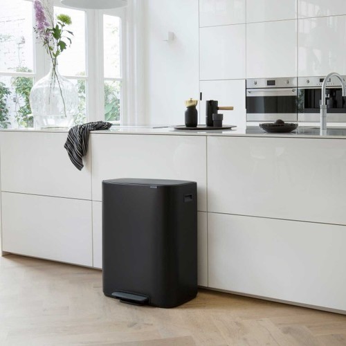 פח פדל 60 ליטר, שחור מט Bo ברבניטה | Brabantia
