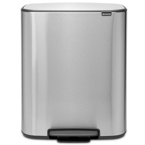פח פדל 60 ליטר BO נירוסטה מט | Brabantia Bo
