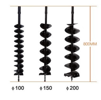 מקדחת אדמה + 3 מקדחים WT-300A3 KASEI