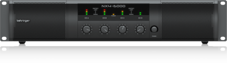 מגבר הספק דיגיטלי מדגם Behringer NX4 - 6000
