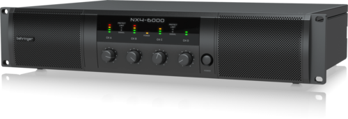 מגבר הספק דיגיטלי מדגם Behringer NX4 - 6000