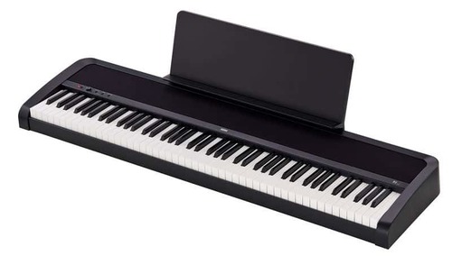פסנתר חשמלי KORG (שחור)  נייד KORG B2 BK