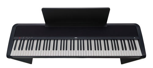 פסנתר חשמלי KORG (שחור) עם סטנד מעץ KORG B2SP BK