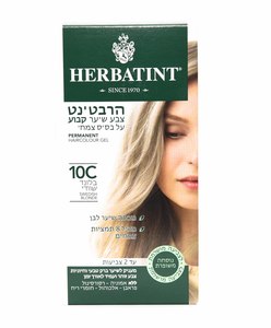 הרבטינט צבע טבעי לשיער גוון בלונד שוודי 10C