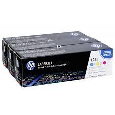 סט 3 טונרים צבעוני מקורי CF373AM HP-125A