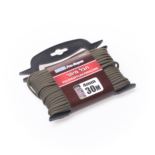 חבל מיתר 4 מ"מ 30 מטר ROHER TOOLS 1015082