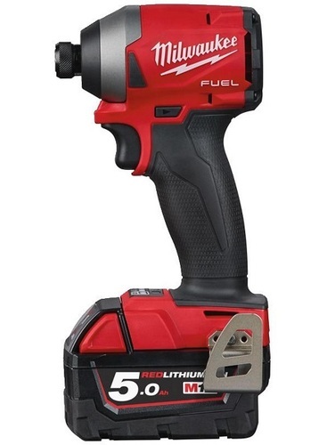 מברגת אימפקט + 2 סוללות 5 אמפר milwaukee M18 FID2 X FUEL