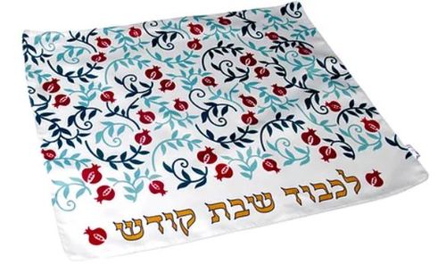כיסוי חלה רימונים לכבוד שבת קודש