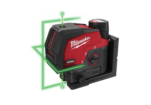 פלס לייזר ירוק 2 קרניים M12 CLLP-0C 