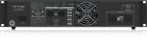 מגבר הספק דיגיטלי מדגם Behringer NX1000D