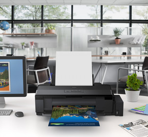 מדפסת הזרקת דיו Epson L1800 אפסון
