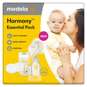 משאבת חלב ידנית הרמוני HARMONY כולל סט אביזרים מדלה Madela