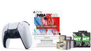 בקר מקורי אלחוטי לבן PS5 Dualsense+ NBA2K22 Points