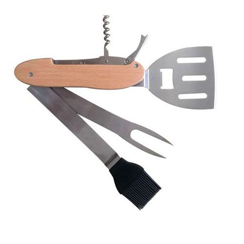 סט כלים 6 ב 1 למנגל ברביקיו BEHRINGER BBQ 