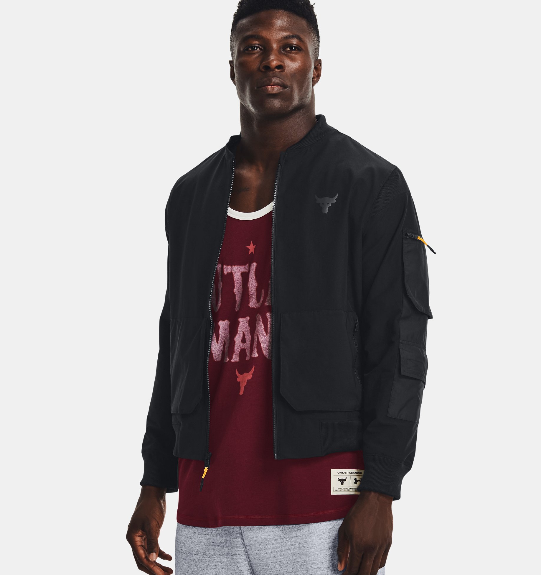 under armor bomber jacket