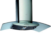 קולט אדים ניורסטה בתצורת אי ND ALADA ISLA GLASS TEKA588